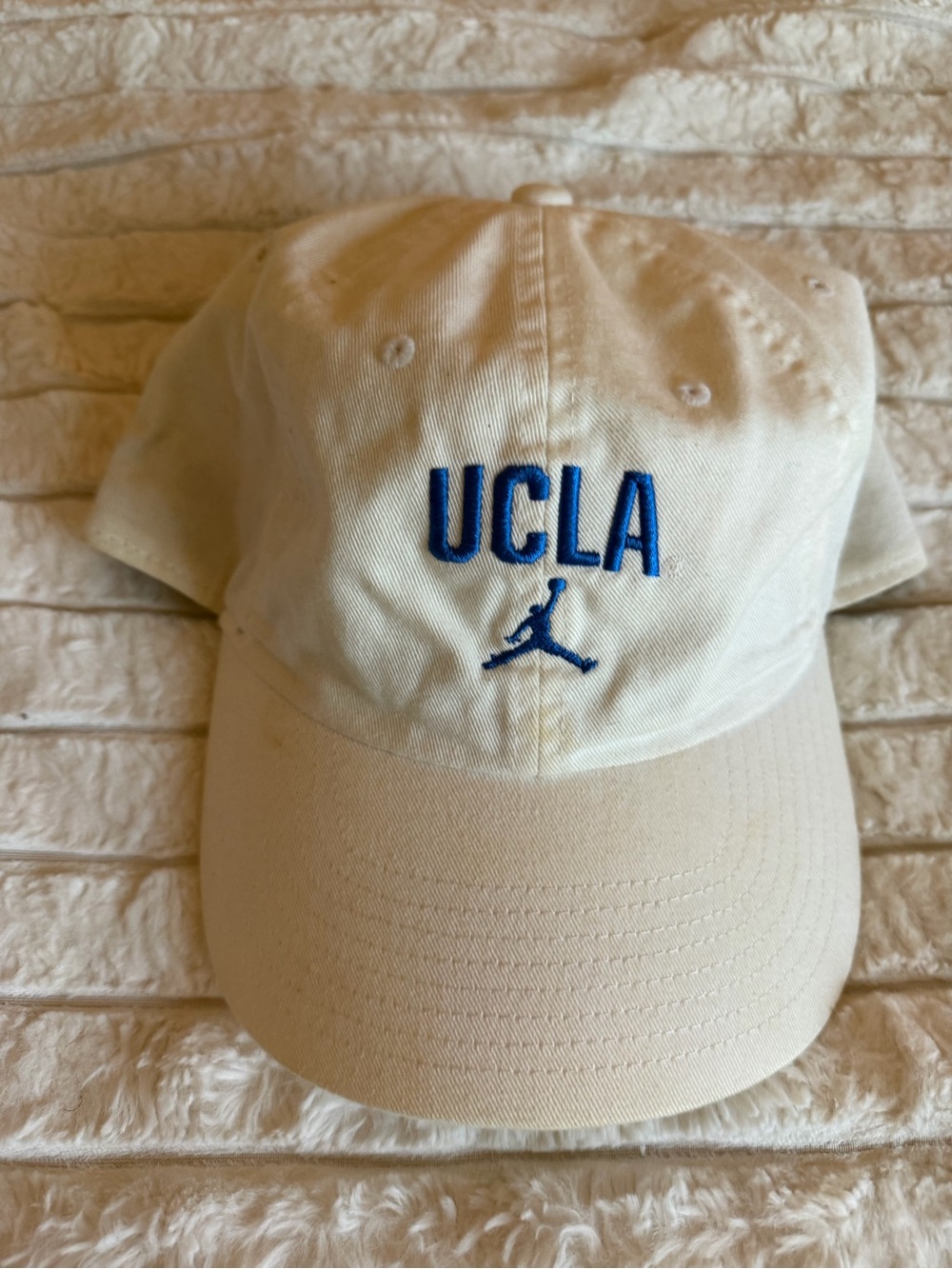 UCLA x Jordan White Baseball Cap